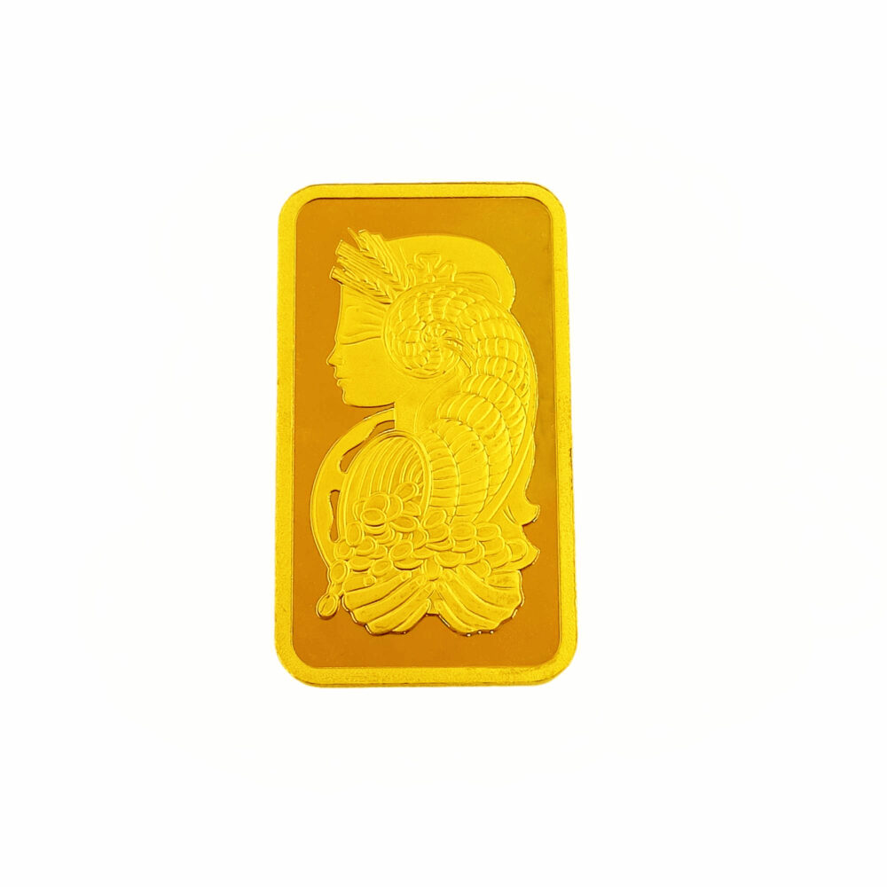 999.9 Pure Gold Suisse Lady Fortuna 100G Fine Gold