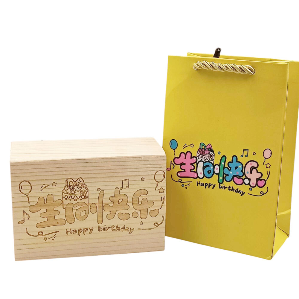 999 Pure Gold Note Happy Birthday Gift Set ( 0.1G Gold Bar ) - Image 5