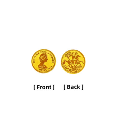 916 Gold Souvenier Coin Of Europe
