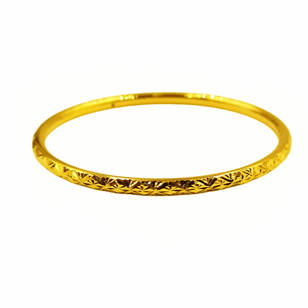 916 Gold Casting Bangle