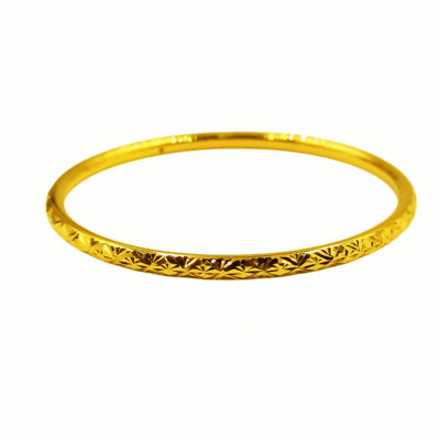 916 Gold Casting Bangle
