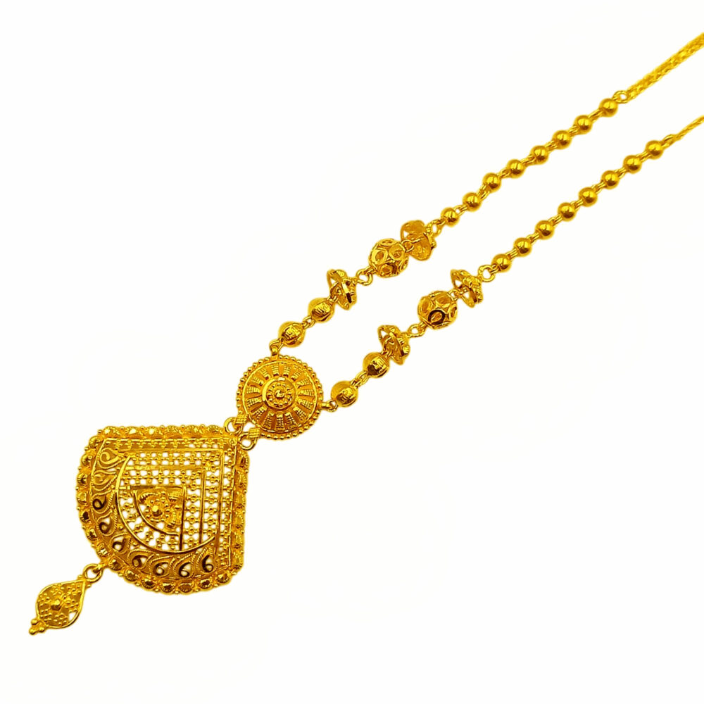 916 Gold Dubai Bombay Necklace - Image 2