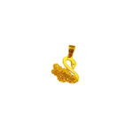 999 Pure Gold Swan Pendant