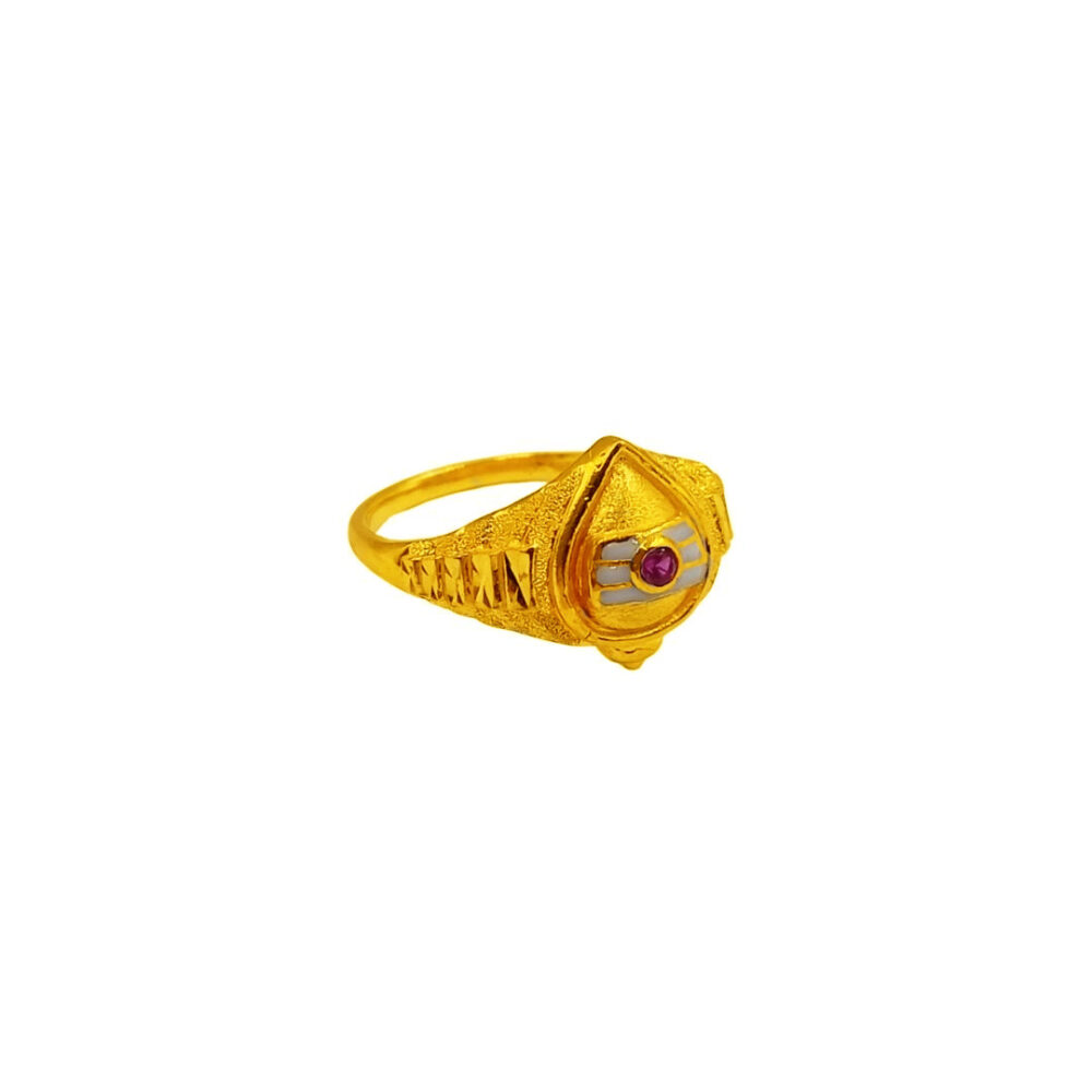 916 Gold Vel Ring - Image 2