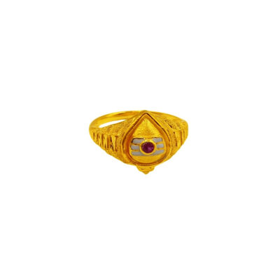 916 Gold Vel Ring