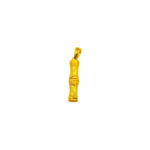999 Pure Gold Bamboo Pendant