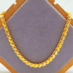 916 Gold Dubai Leaf Chain ( 5mm )