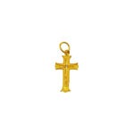 916 Gold Cross Pendant