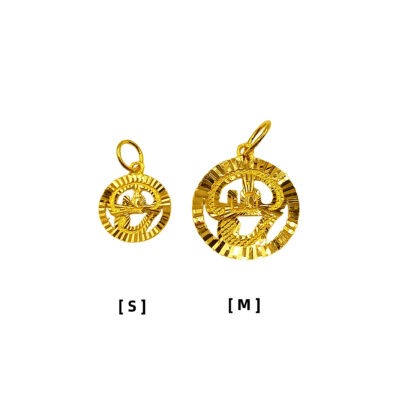 916 Gold OM Pendant ( S | M )