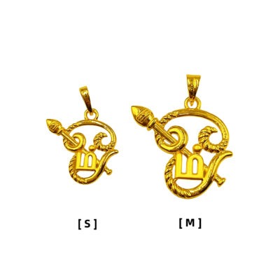 916 Gold OM with Vel Pendant