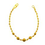 916 Gold Ball Bracelet