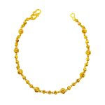 916 Gold Ball Bracelet