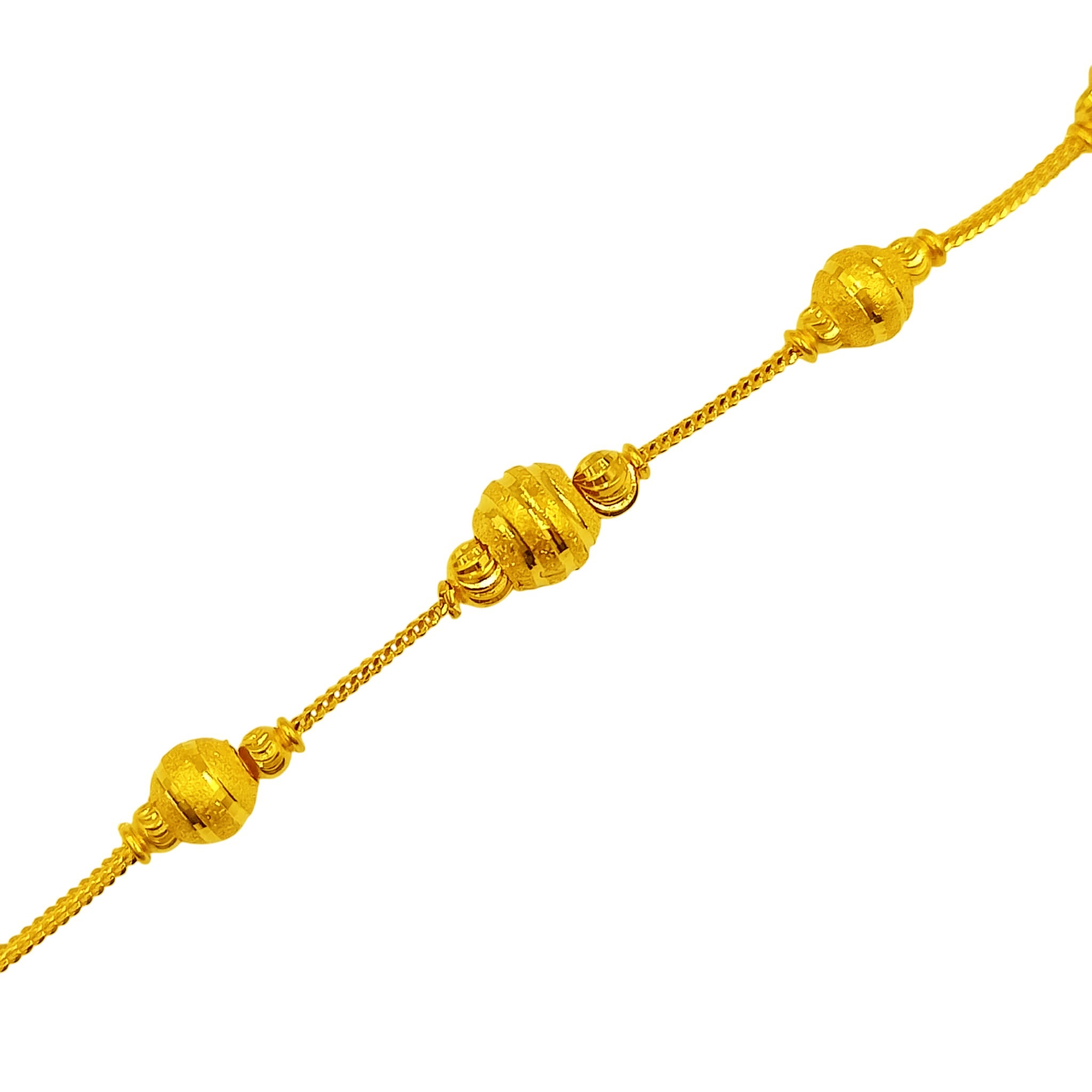 916 Gold Ball Bracelet - Image 3