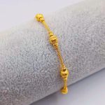 916 Gold Ball Bracelet