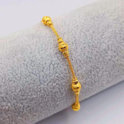 916 Gold Ball Bracelet